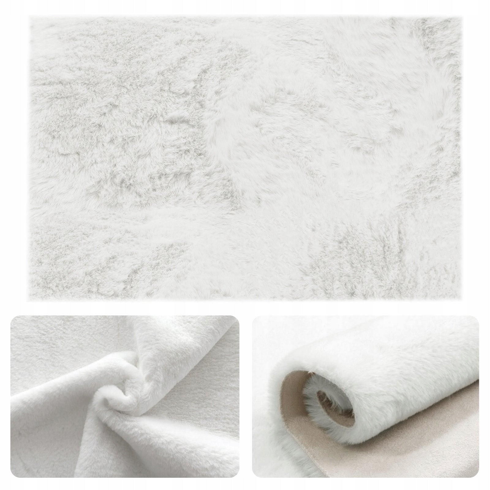 Bathroom Rug for Living Room Kitchen Bedroom for Stairs Terrace Rabbit 40x60