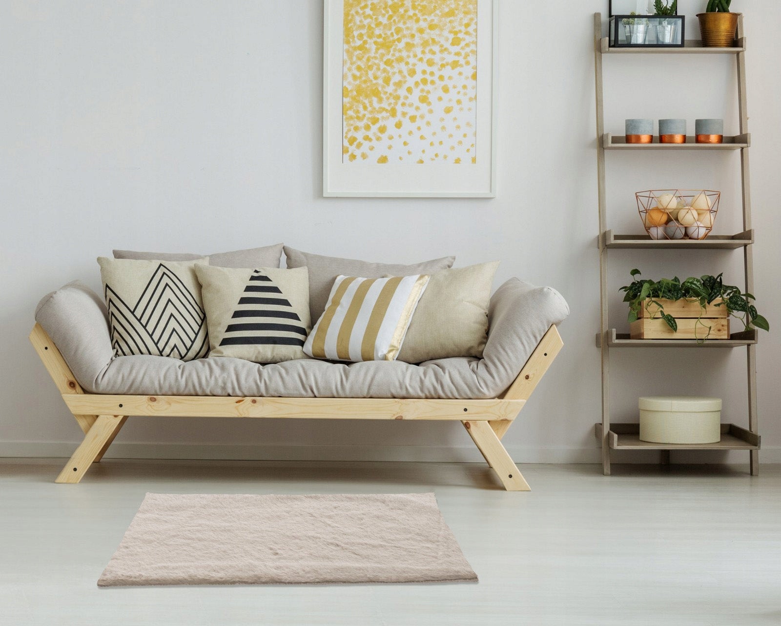 Bathroom Rug for Living Room Kitchen Bedroom for Stairs Terrace Rabbit 50x70 Manufacturer code Dywanik Łazienkowy Pluszowy Rabbit