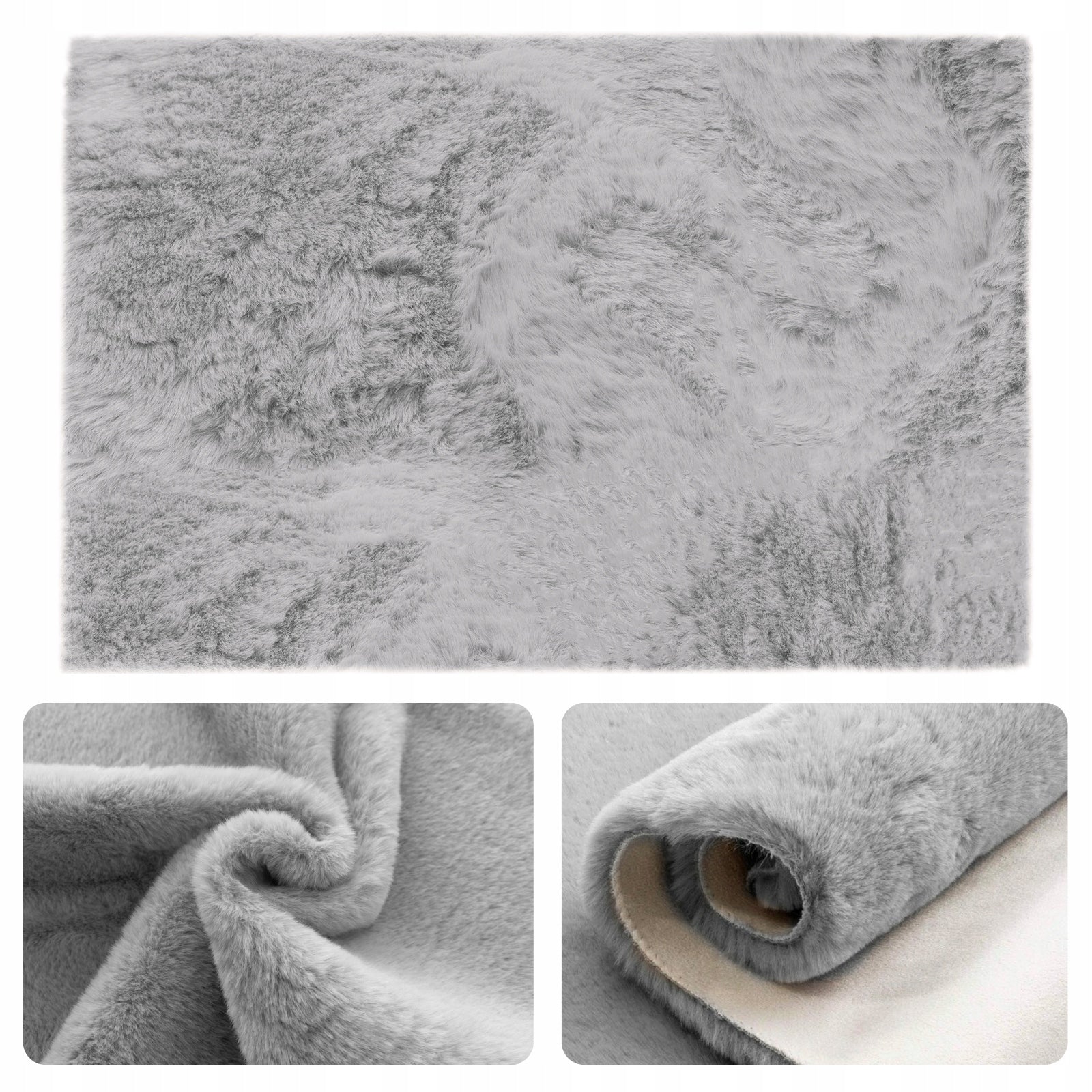 Bathroom Rug for Living Room Kitchen Bedroom for Stairs Terrace Rabbit 60x90