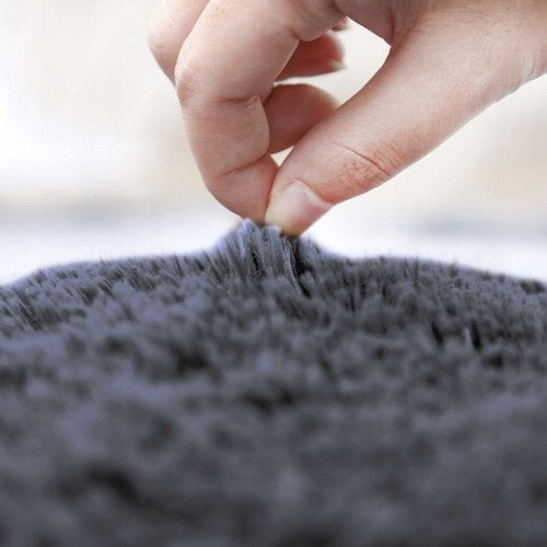 Bathroom Rugs, 3 Piece Set, Non-Slip, Soft, Grey Manufacturer code 24353
