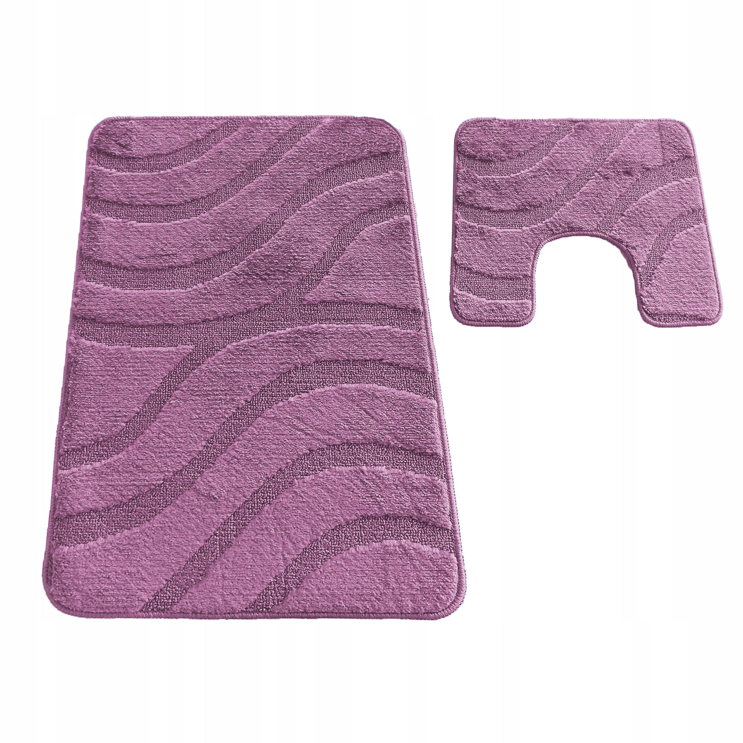 Bathroom Rugs Set Monti Symphony Purple
