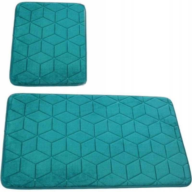 Bathroom Rugs Sumba Marine Anti-Slip Runners Set of 2 pieces