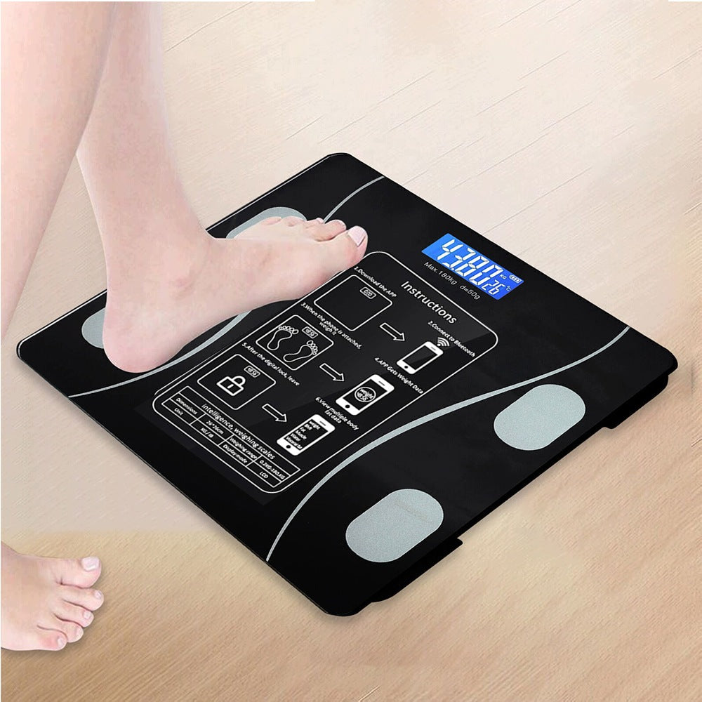 Bathroom Scale Analytical BEDEE With Bluetooth 13 Parameters 180kg LED Packaging status original
