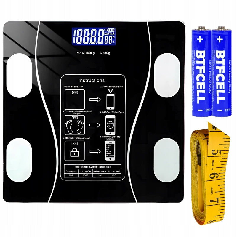 Bathroom Scale Analytical Electronic 180kg Accurate Application Measurement Packaging status original