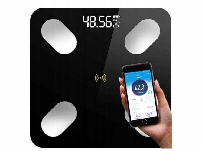 Bathroom Scale Analytical Poland Bluetooth App Smart Brand no brand