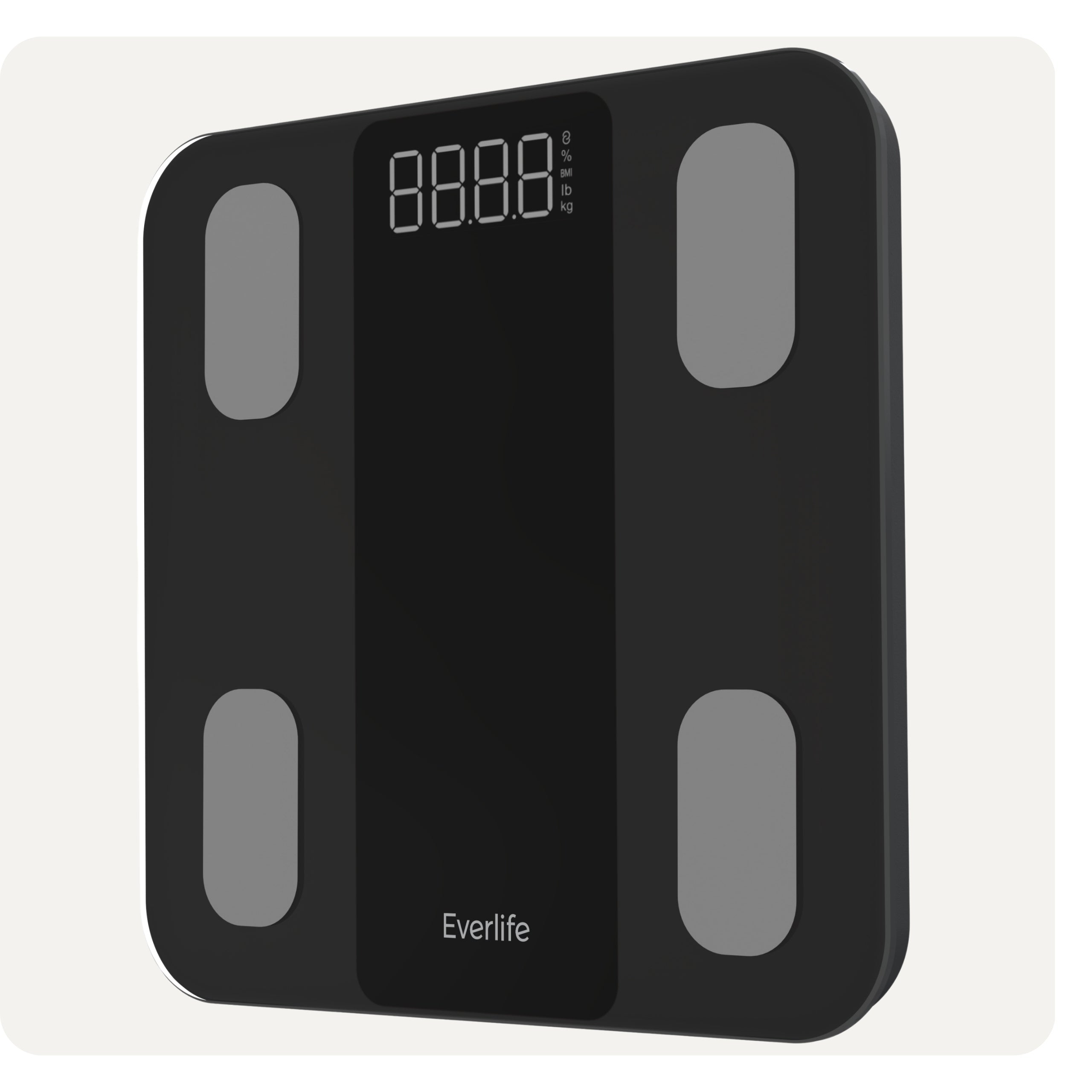 Bathroom Scale Analytical Smart Scale with Polish Performance Tracking App Manufacturer code Everlife