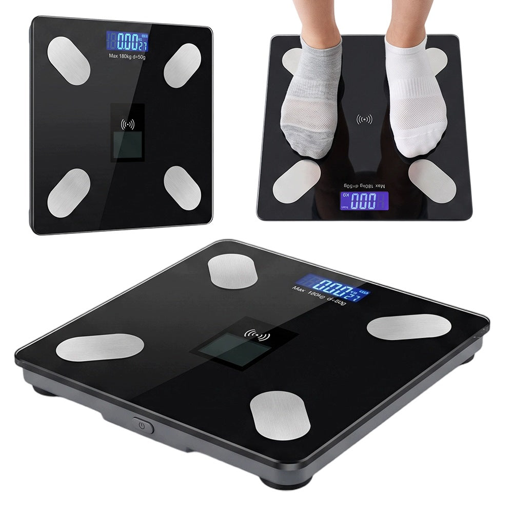 Bathroom Scale BEDEE Smart With Bluetooth 12 Parameters BMI Fat