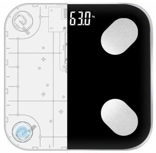 Bathroom Scale Compact BLUETOOTH FALCON SLIM Analytical SMART 1 piece Brand Falcon