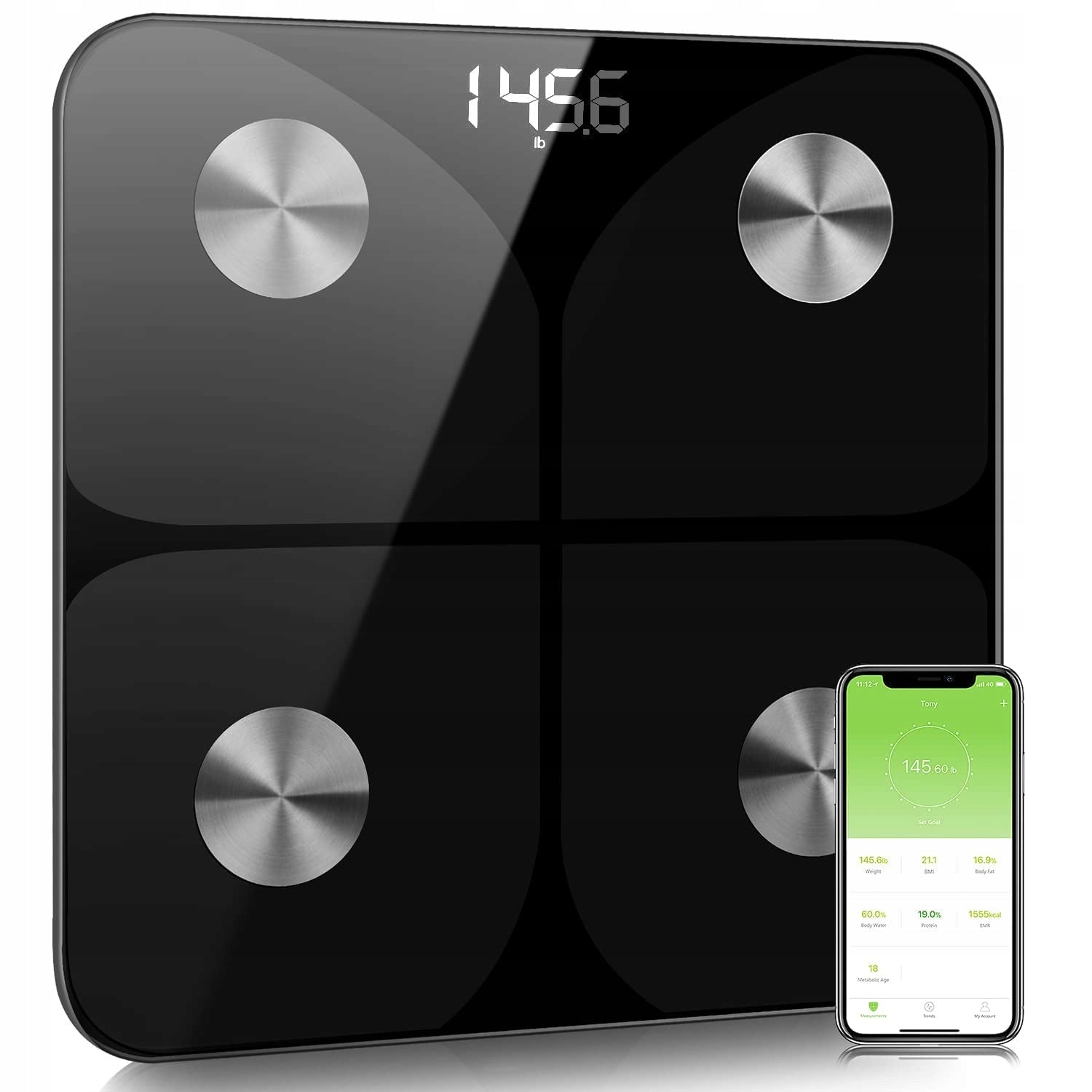 Bathroom Scale Digital Home Scale Bluetooth Fat Tissue