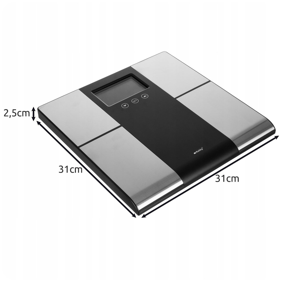 Bathroom Scale Electronic Analytical 225kg Measurement of Muscle Water Fat Kind electronic