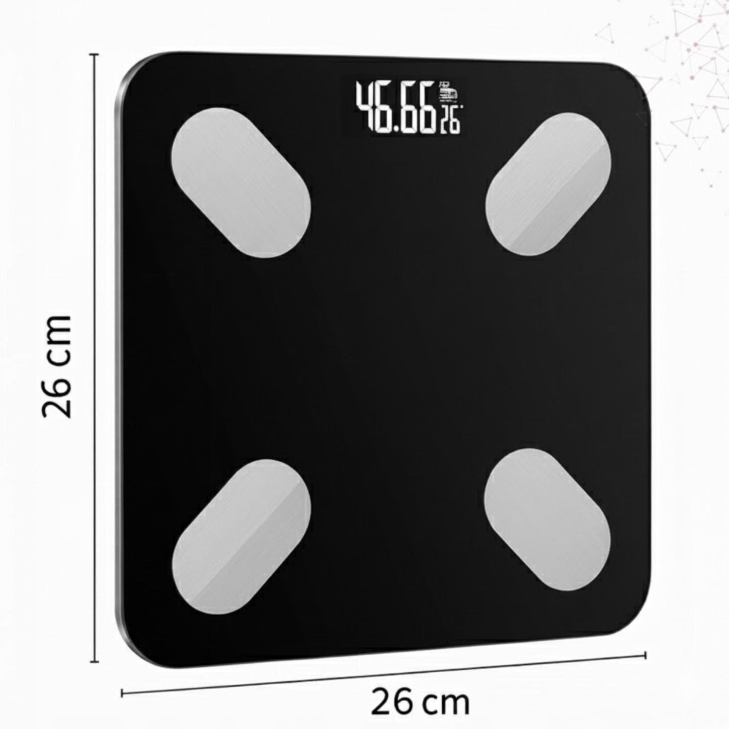 Bathroom Scale Electronic Bluetooth Analytical Smart App Manufacturer code WAGA