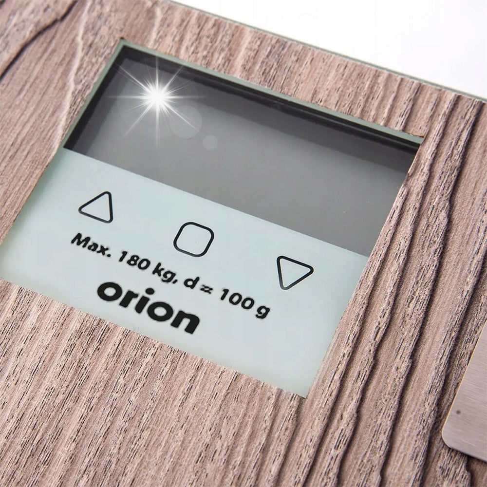 Bathroom Scale Electronic Glass Measurement Body Mass BMI 180 kg