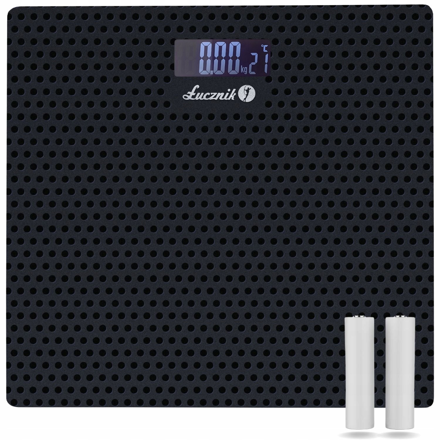 Bathroom Scale Electronic LCD Glass Accurate Archer 150kg + BATTERIES Brand no brand