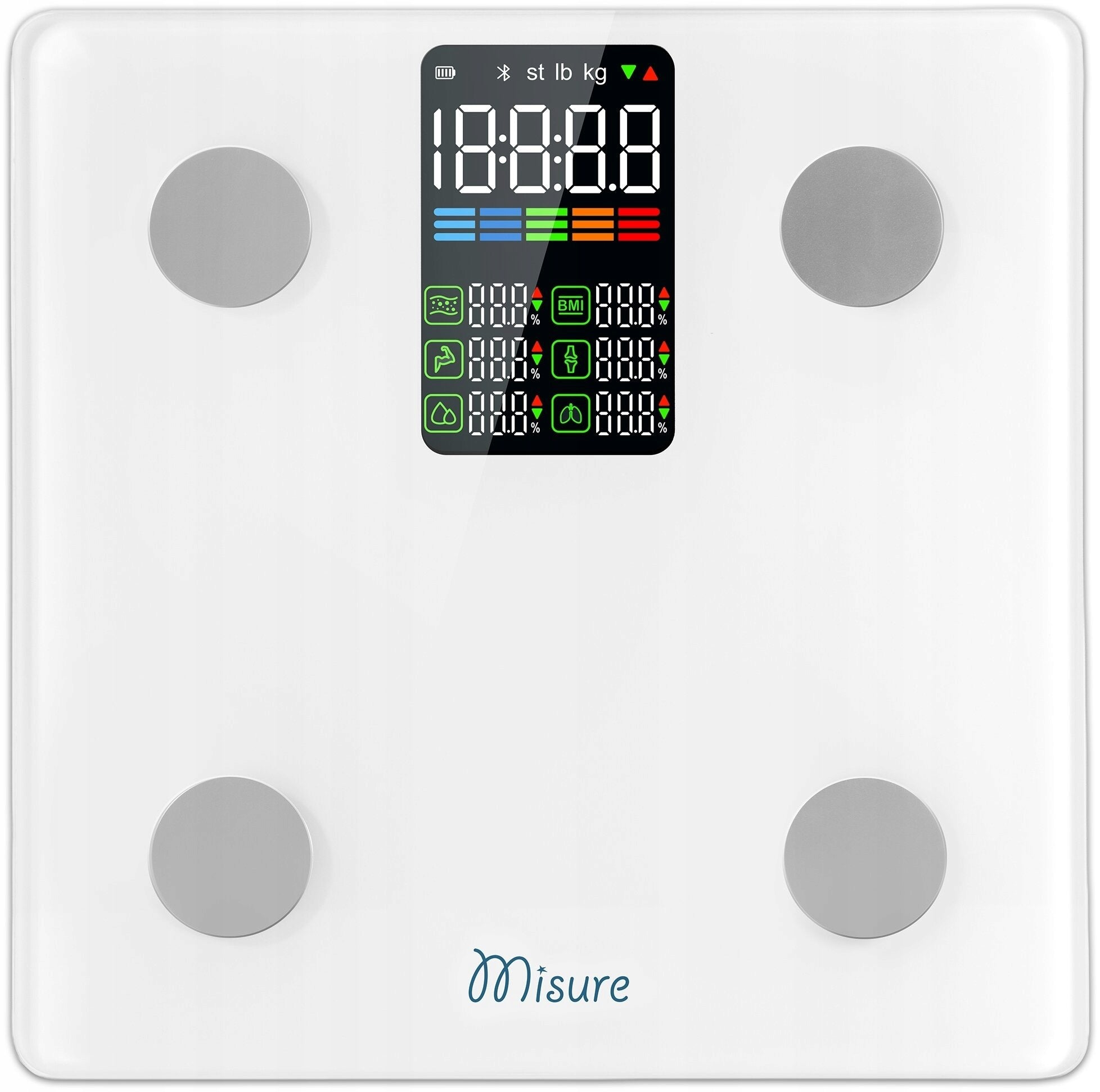 Bathroom Scale MISURE MI Fit Plus White Brand Misure