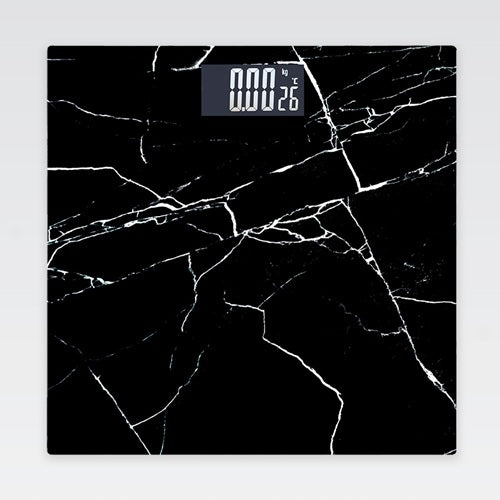 Bathroom Scale Personal Glass MARBLE | Maestro MR-1826 Packaging status original