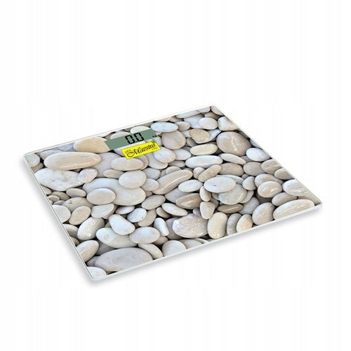 Bathroom Scale Personal Glass Stones | Maestro MR-1825