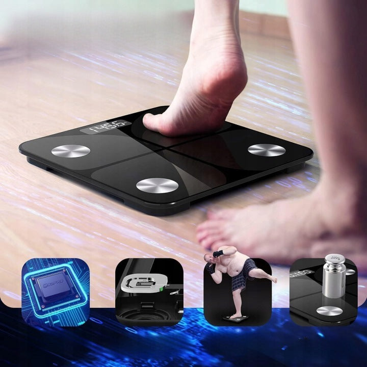 Bathroom Scale Smart Bluetooth Body Composition Analysis 180Kg With Application Brand no brand