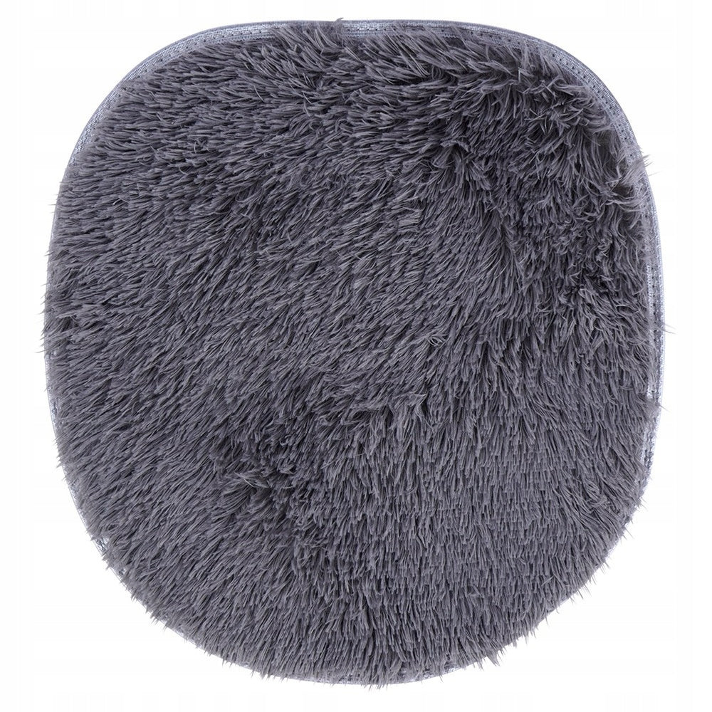 Bathroom Set Hairy Soft Rug Board Cover for Bathroom Additional features anti-slip machine washable can be used with underfloor heating toilet seat cover included