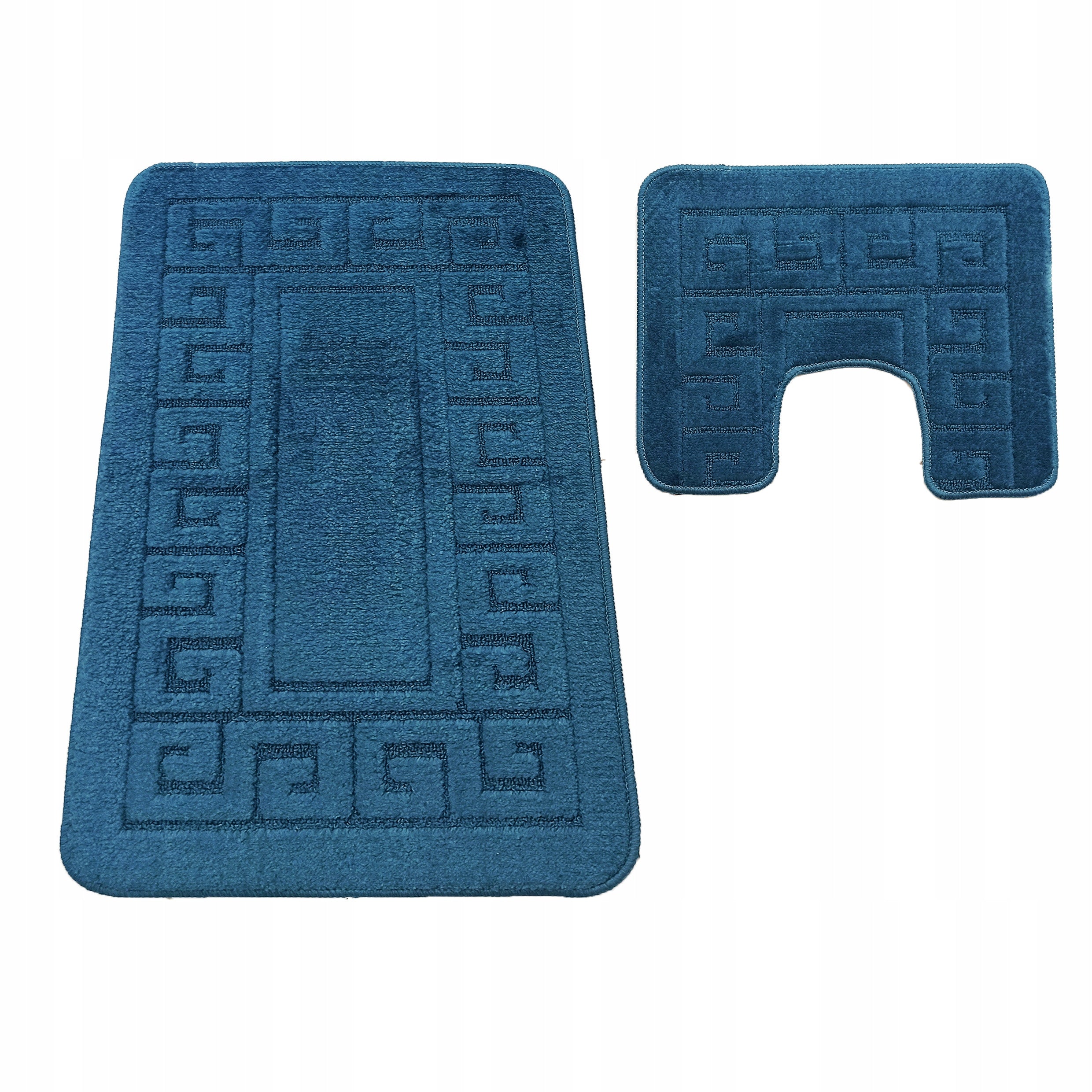 Bathroom Set - Thick Soft -MONTANA-ETHNIC- Marine