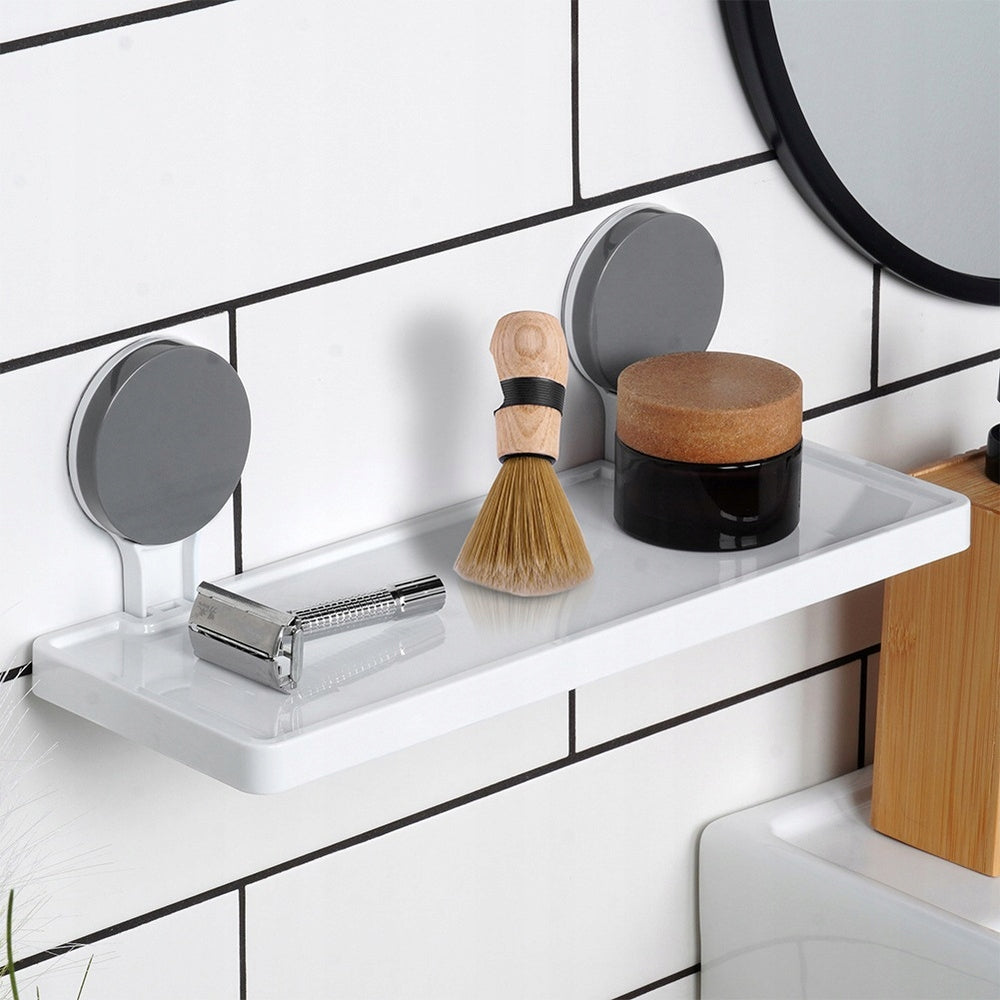 Bathroom Shelf for Shower Wall Suction Cups for Cosmetics Accessories Brand Vilde