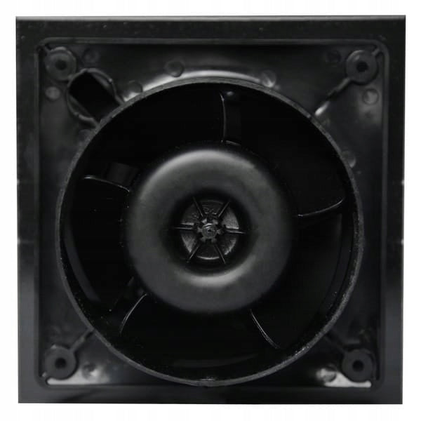 Bathroom fan CATA E120 G black Manufacturer code E120 G Czarny front szklany cichy, 210m3/h