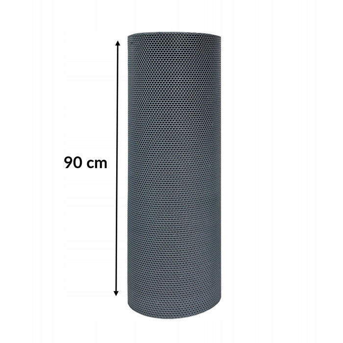 Bathroom mat in anthracite – 90 cm wide