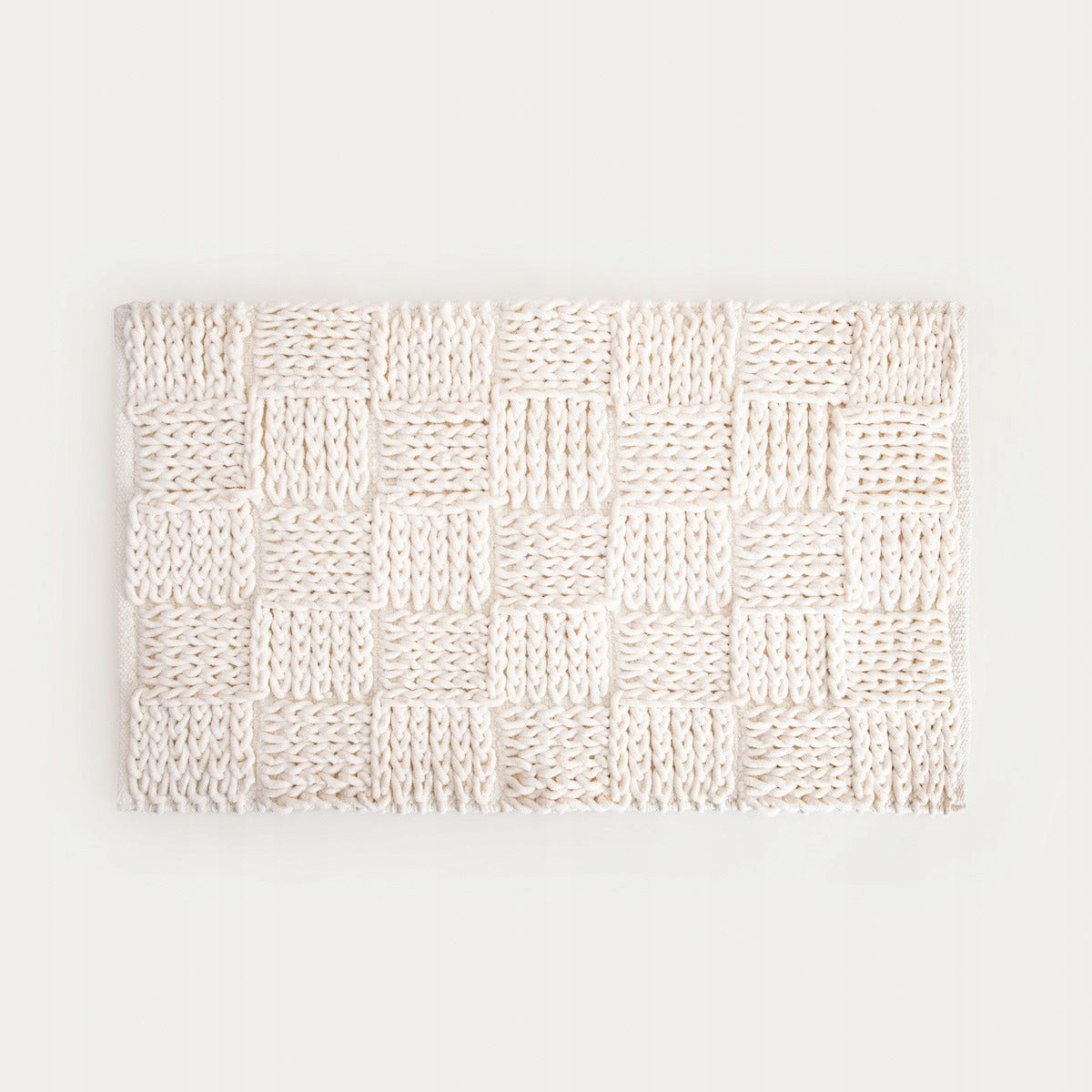 Bathroom rug TENU ecru 50x80 cm HOMLA Product width 50 cm