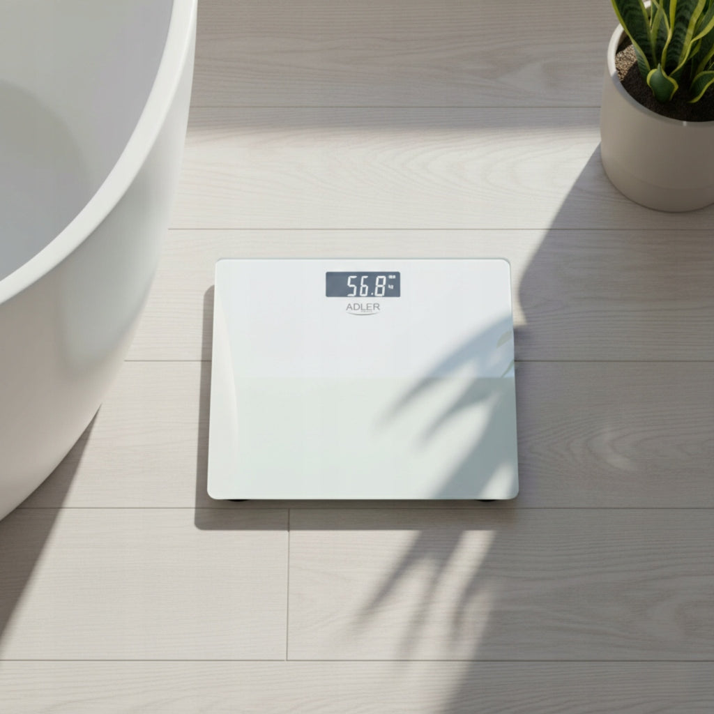 Bathroom scale Adler Europe AD8194W Model 538543510