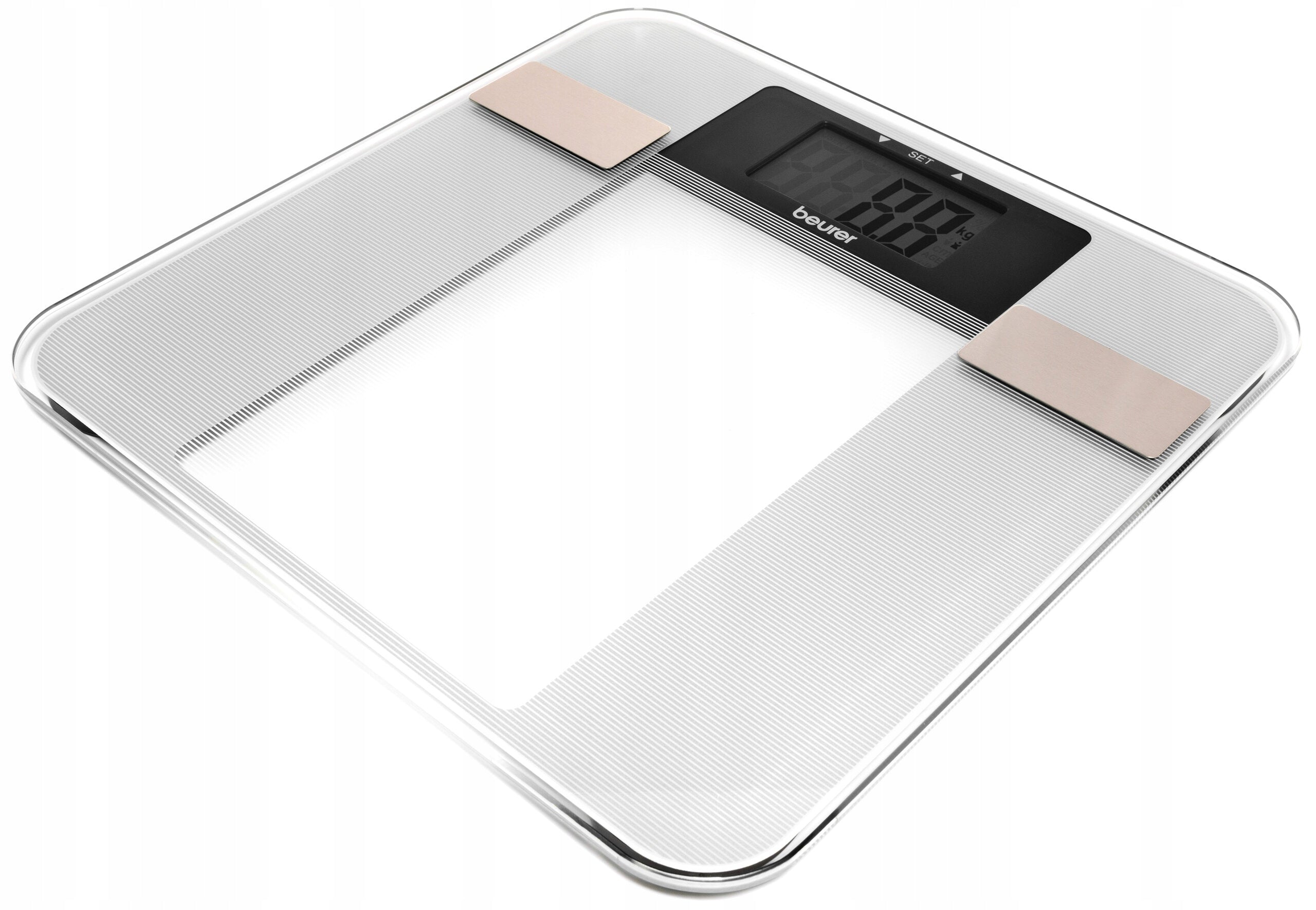 Bathroom scale BEURER BG 13 Batteries included yes