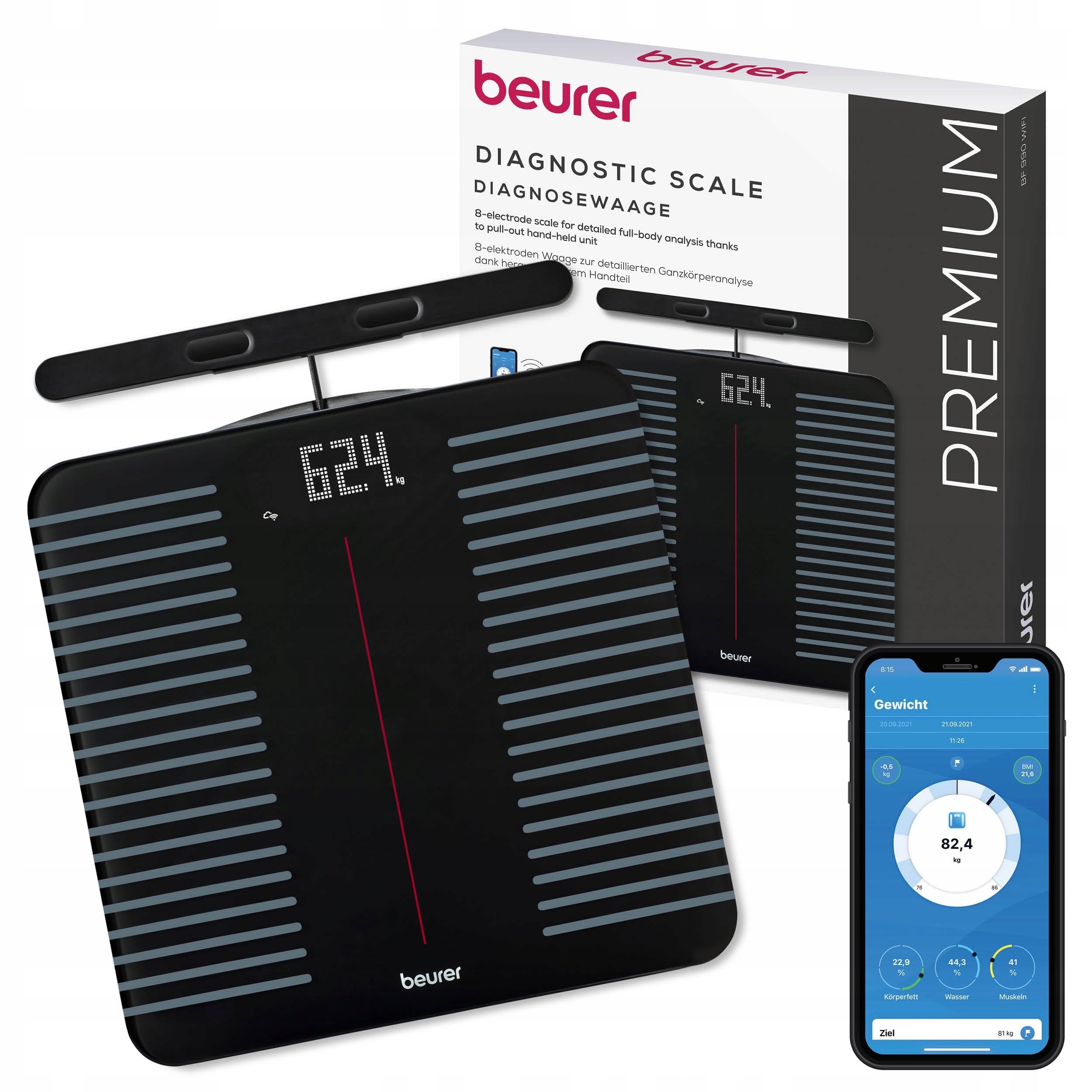 Bathroom scale Beurer BF 990 WIFI PREMIUM
