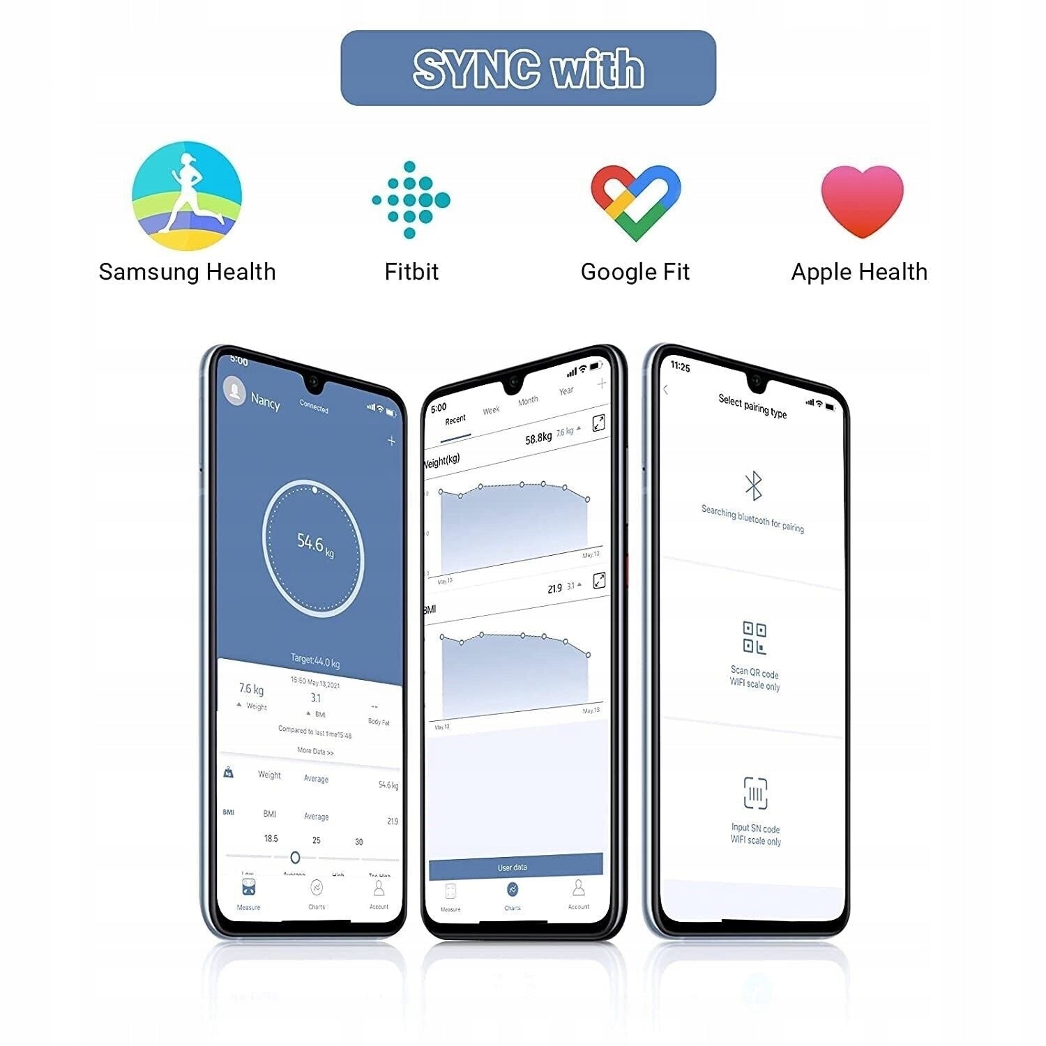 Bathroom scale Healthkeep BG1912B Brand Healthkeep