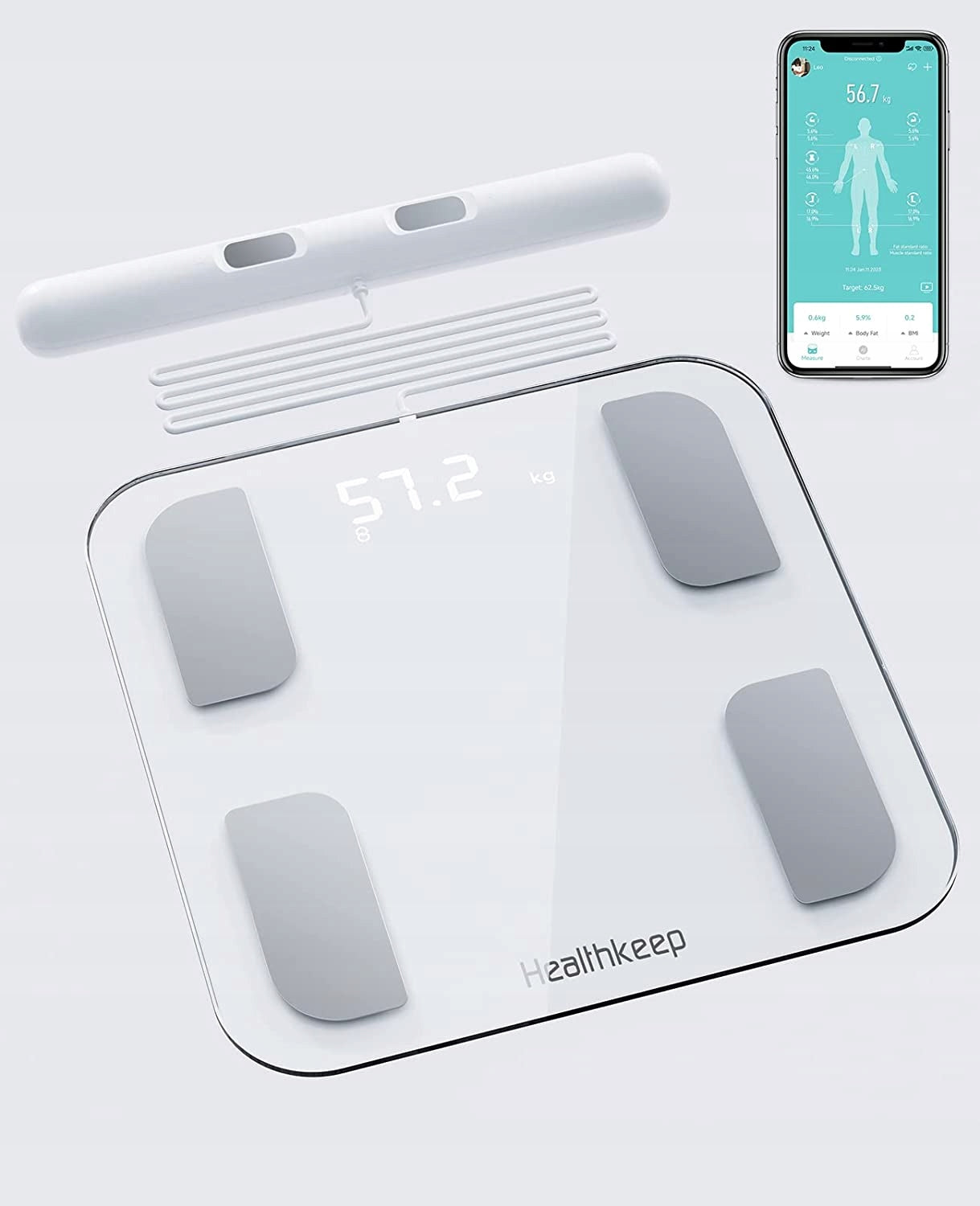 Bathroom scale Healthkeep FG2001B Kind electronic