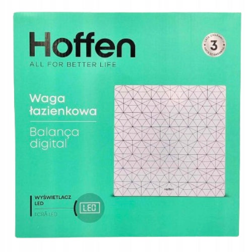 Bathroom scale Hoffen 4049 Manufacturer code 5905118027046
