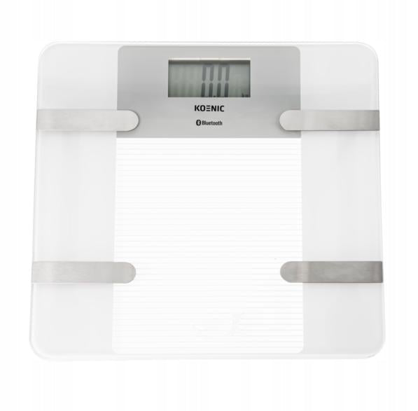 Bathroom scale KOENIC KPS 15122 W White