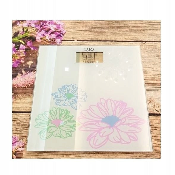Bathroom scale Laica PS1052 glass LCD 180kg Brand Laica
