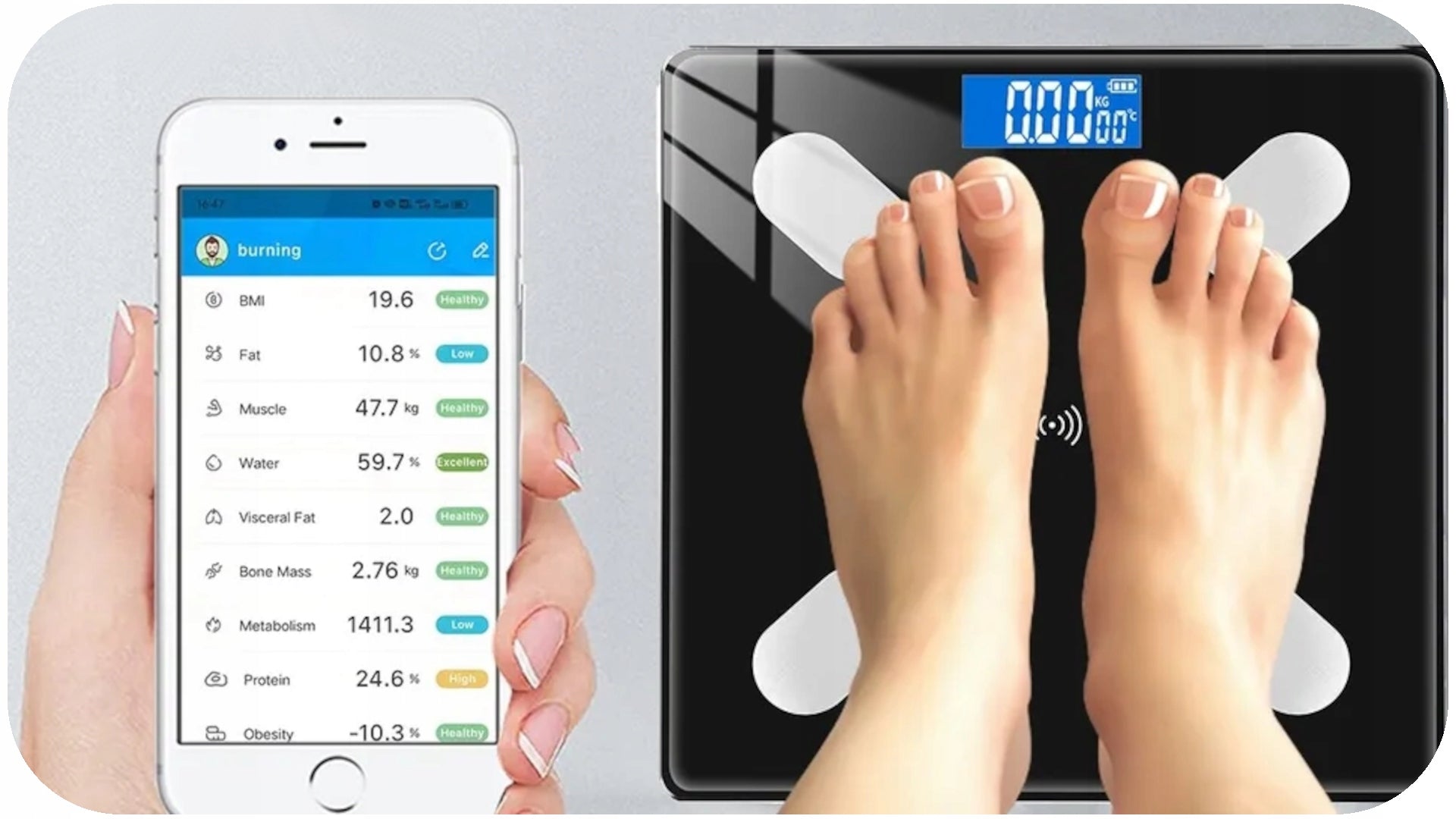 Bathroom scale MAXSELL WEIGHT WITH BLUETOOTH BATHROOM Manufacturer code ELEKTRONICZNA ANALITYCZNA WAGA ŁAZIENKOWA