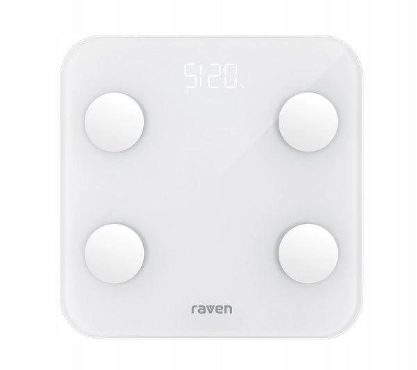 Bathroom scale Raven EW016 With analysis of body composition parameters 180kg