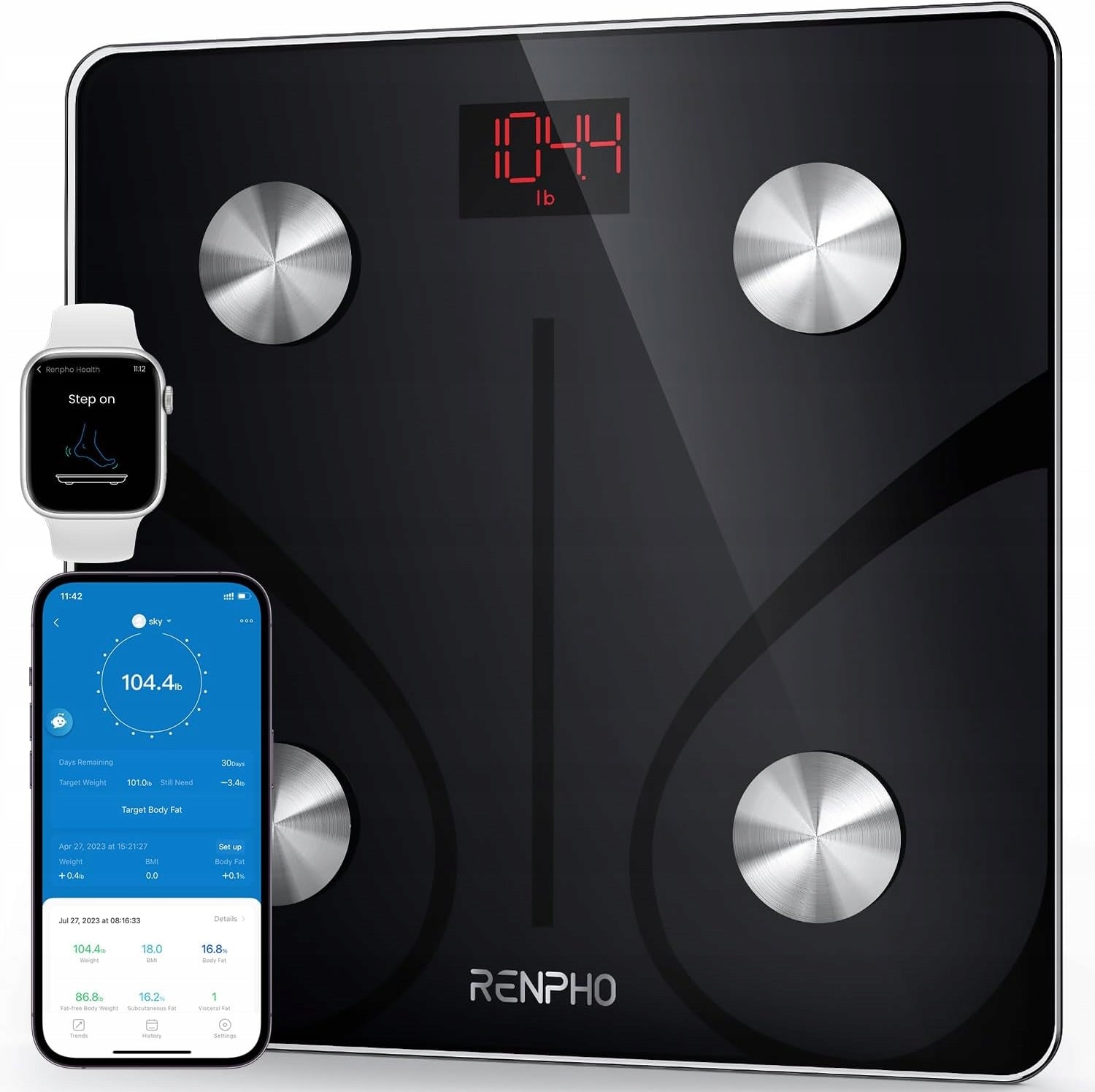 Bathroom scale Renpho Elis 1 L Smart Body Scale