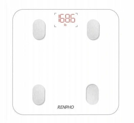 Bathroom scale Renpho smart Elis 1S White Manufacturer code ES-26M-WH