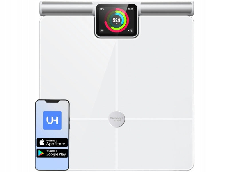 Bathroom scale WEBBER Siena PS636 White