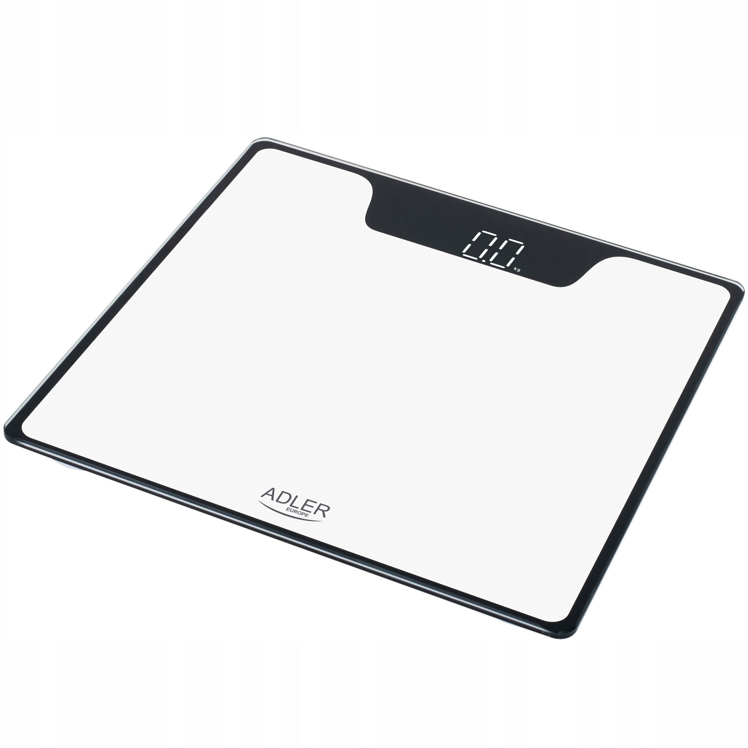 Bathroom scale electronic glass precision up to 180kg LED white