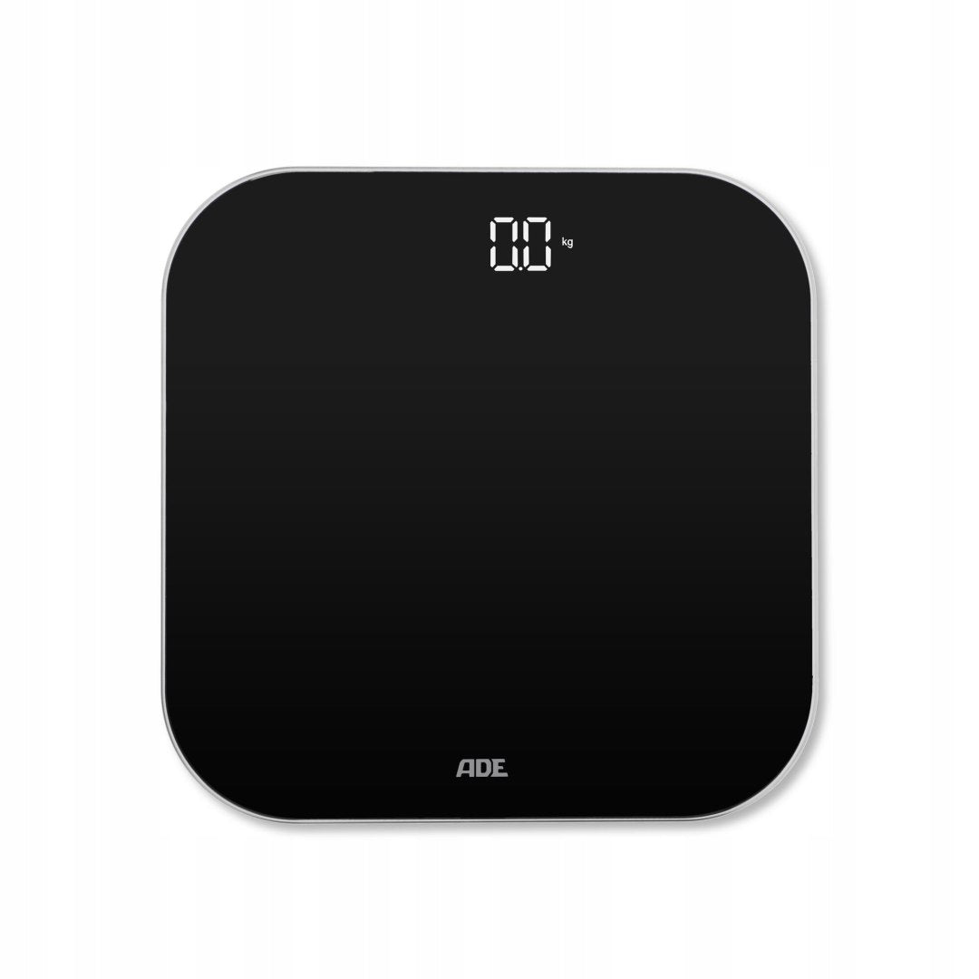 Bathroom scale up to 180 kg ADE 26 x 26 cm black