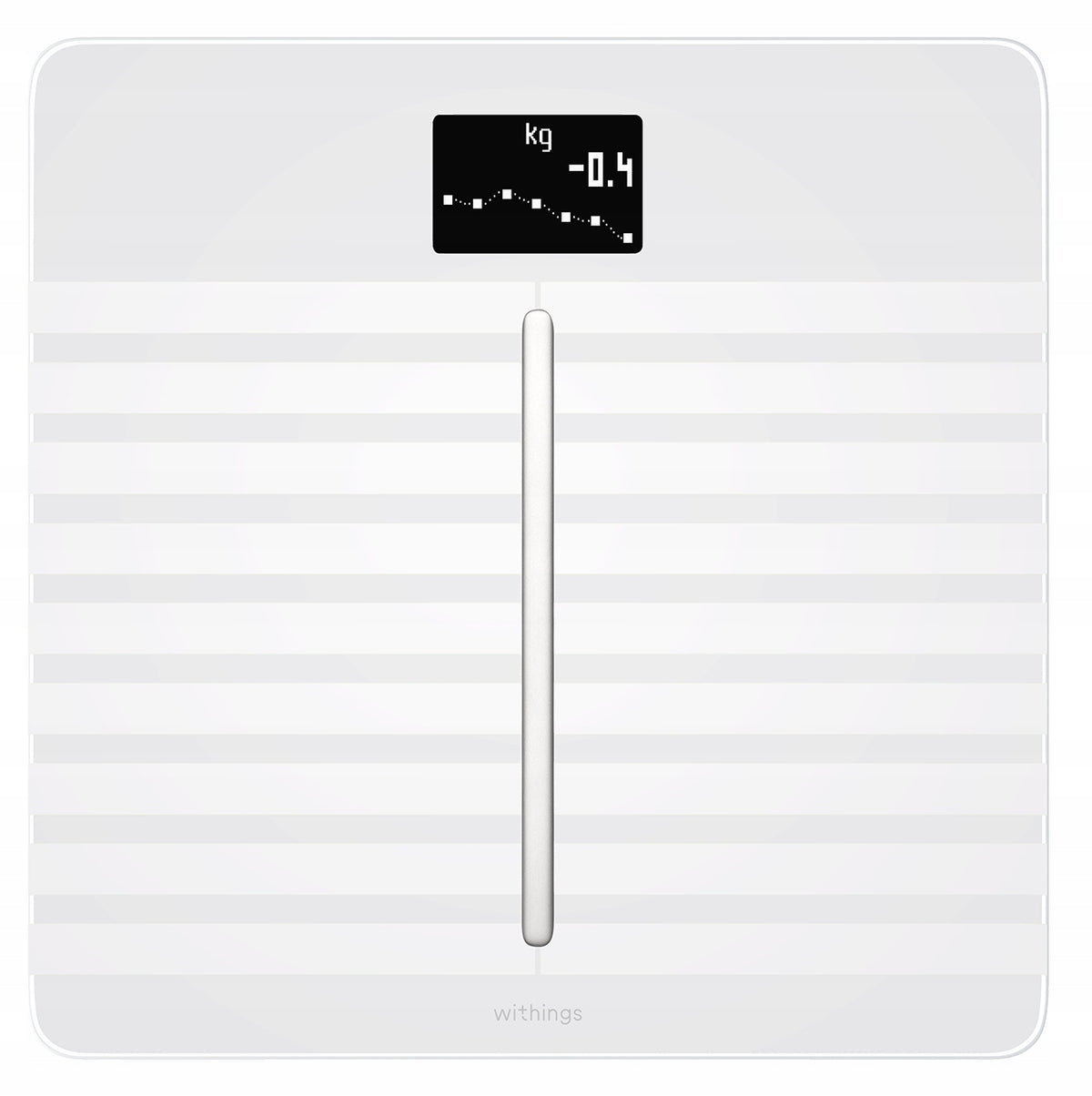 Bathroom scale white Withings Body Cardio BMI pulse measurement