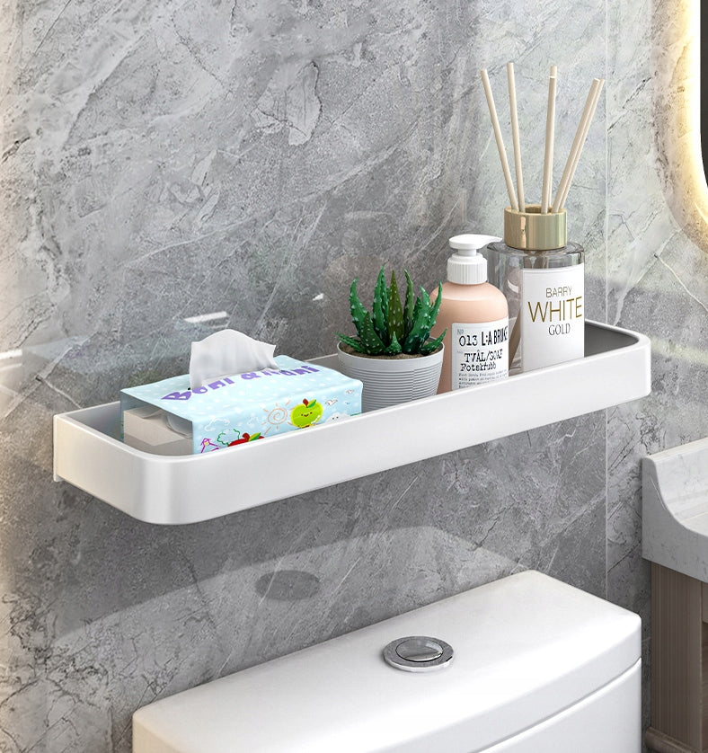 Bathroom shelf hanging white loft Brand no brand