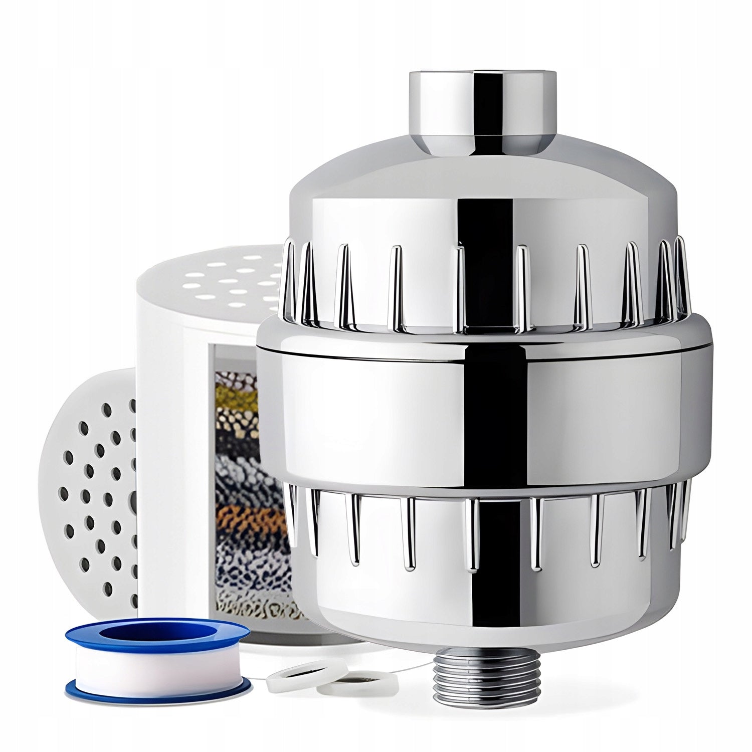 Bathtub Shower Rain Shower Filter Clean Soft Water