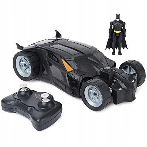 Batman Batmobile RC with Figurine Car with Remote Controlled Figurine