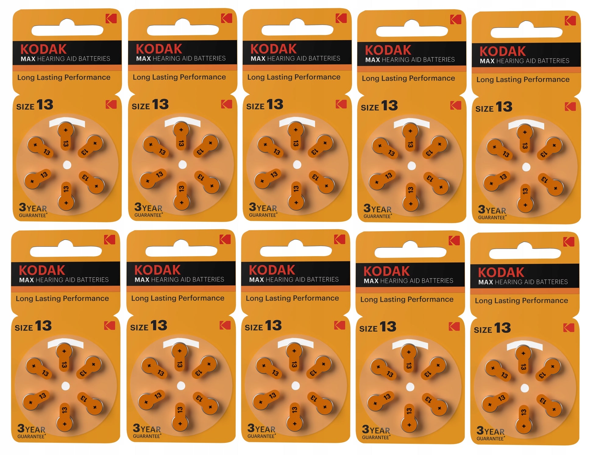 Batteries 13 PR48 zinc-air KODAK 60 pcs