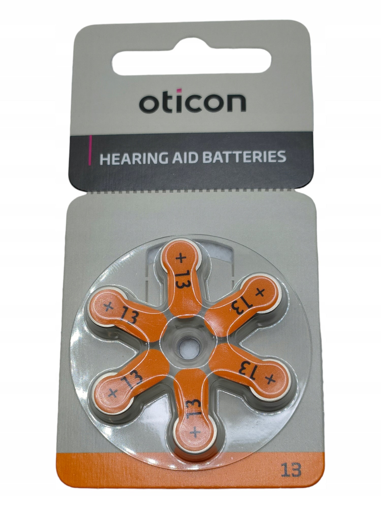 Batteries OTICON 13 12pcs. for hearing aids Batteries included yes