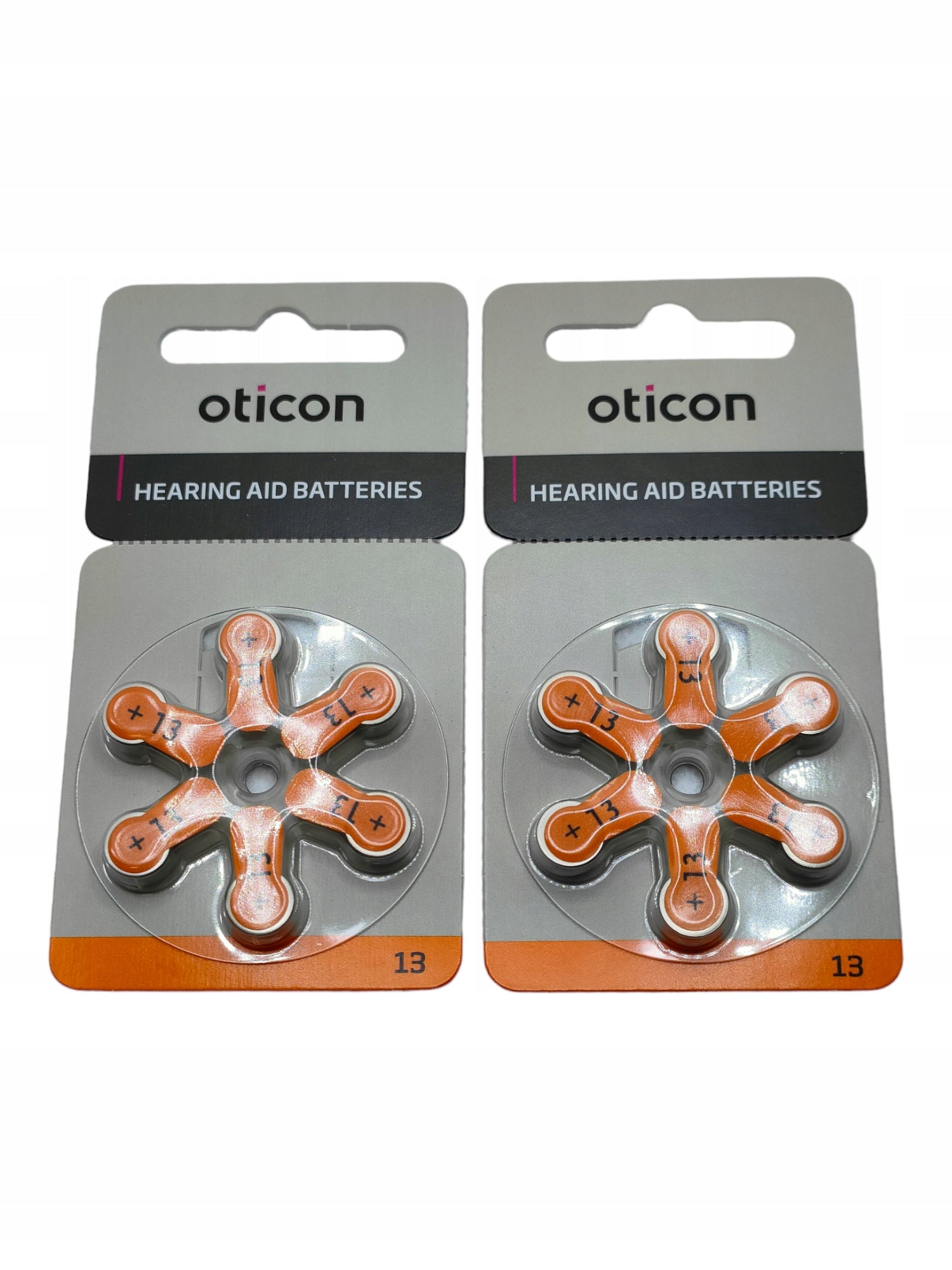 Batteries OTICON 13 12pcs. for hearing aids