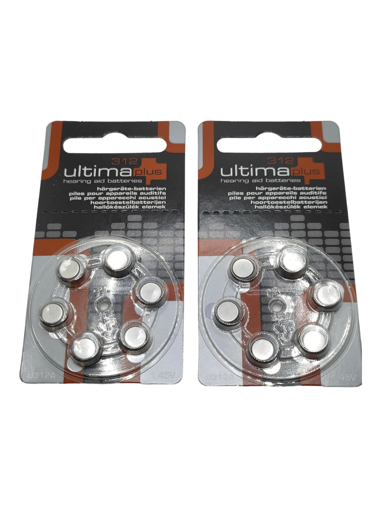 Batteries Ultima Plus 312 12pcs. for hearing aids